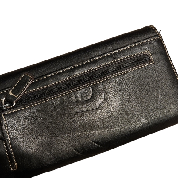 Nine West black snap wallet - Picture 7 of 7